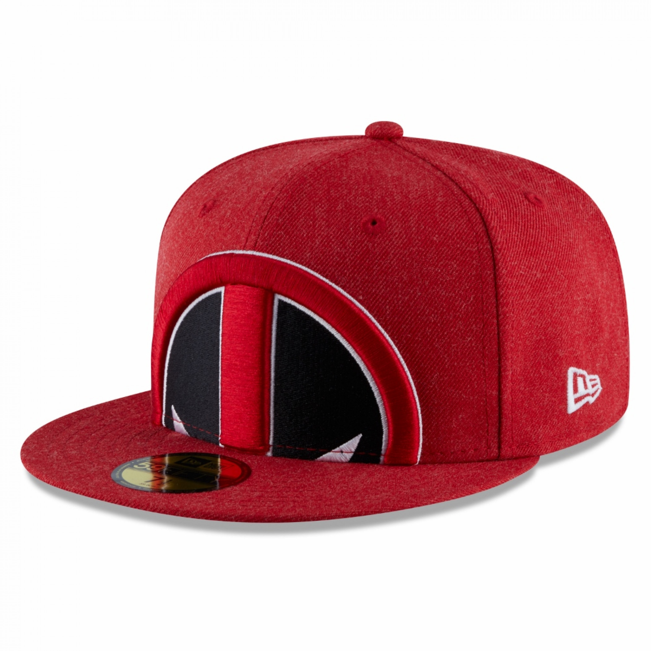 Deadpool Symbol Color Trim New Era 59Fifty Fitted Hat